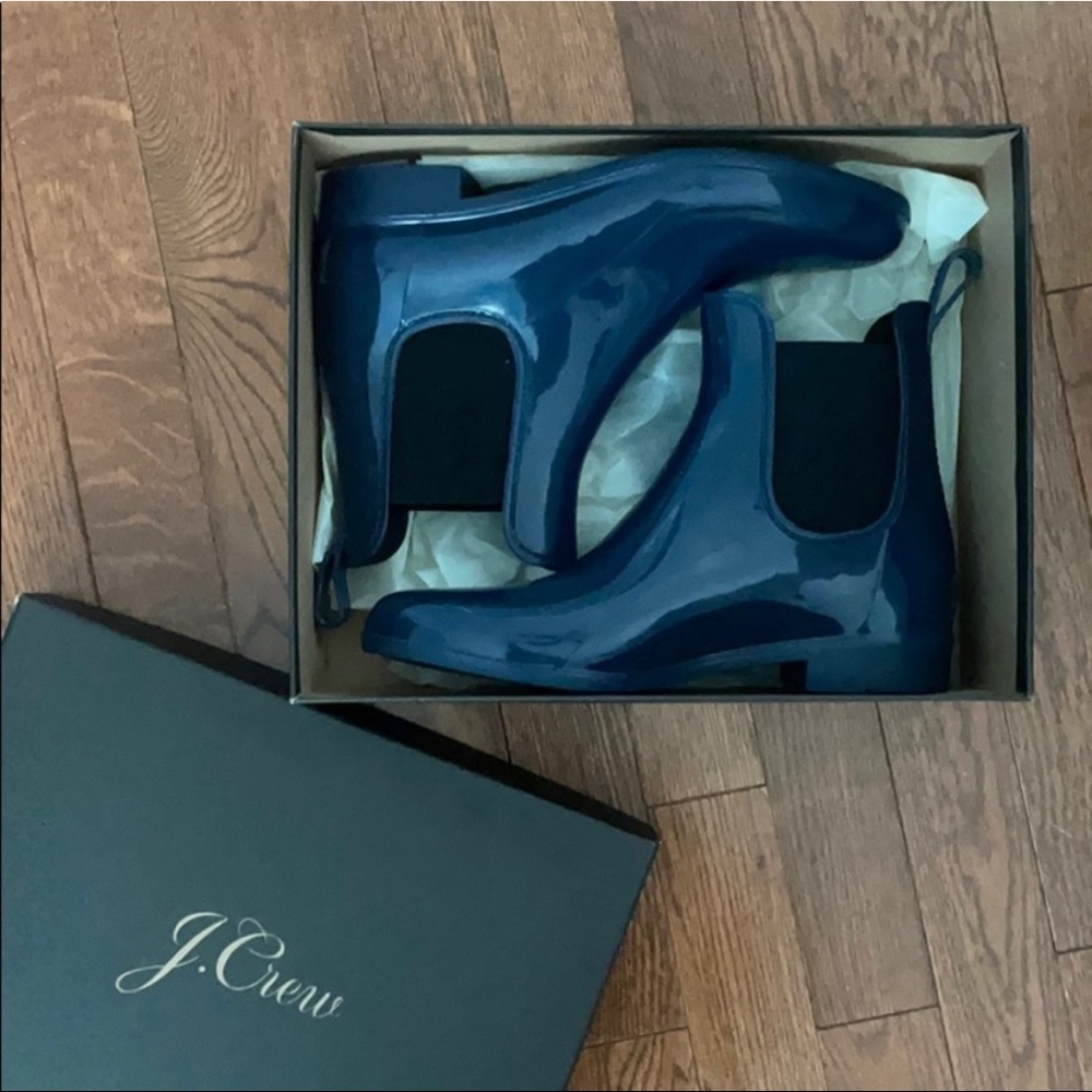 J. Crew Chelsea rain boots